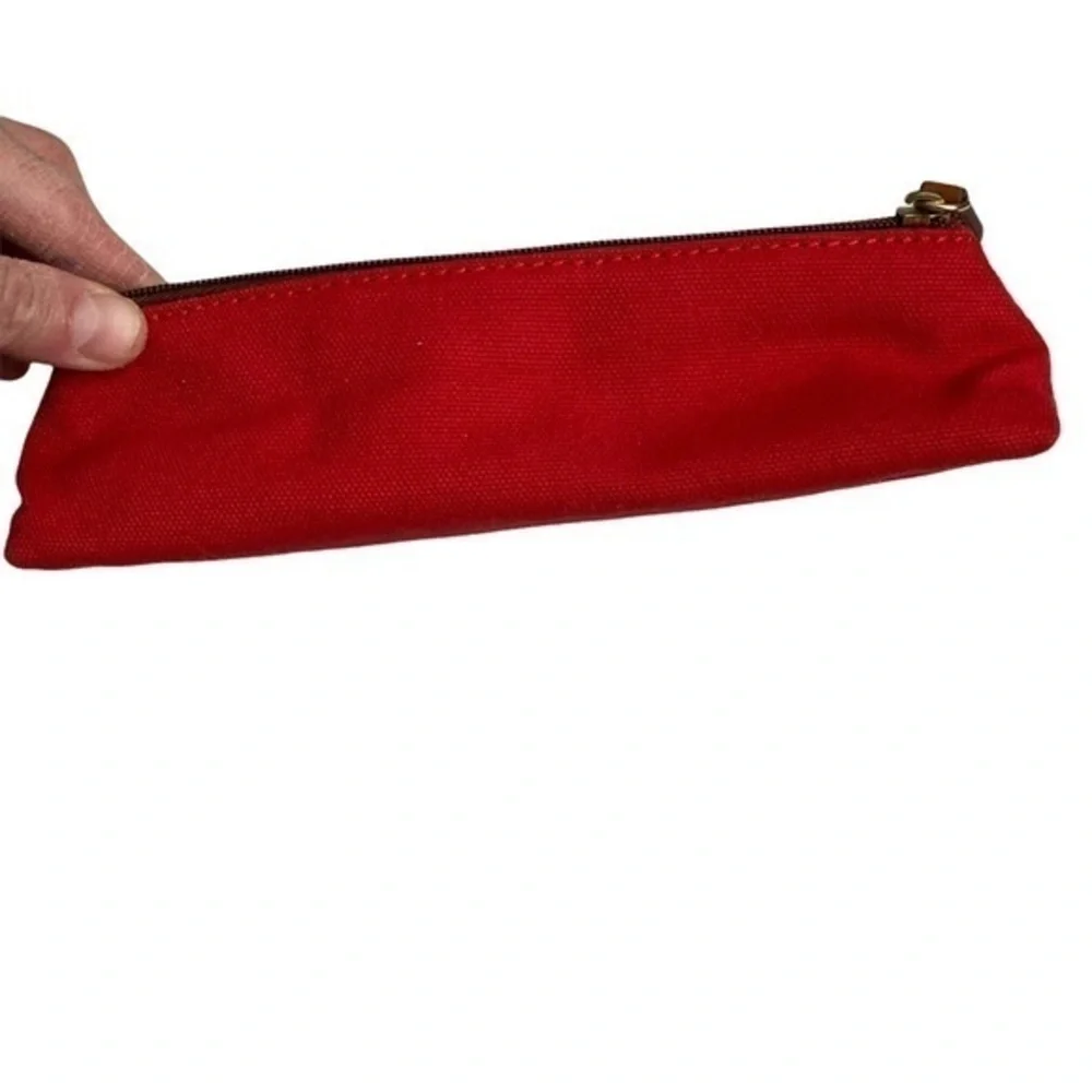 Dooney and Bourke red cosmetic case